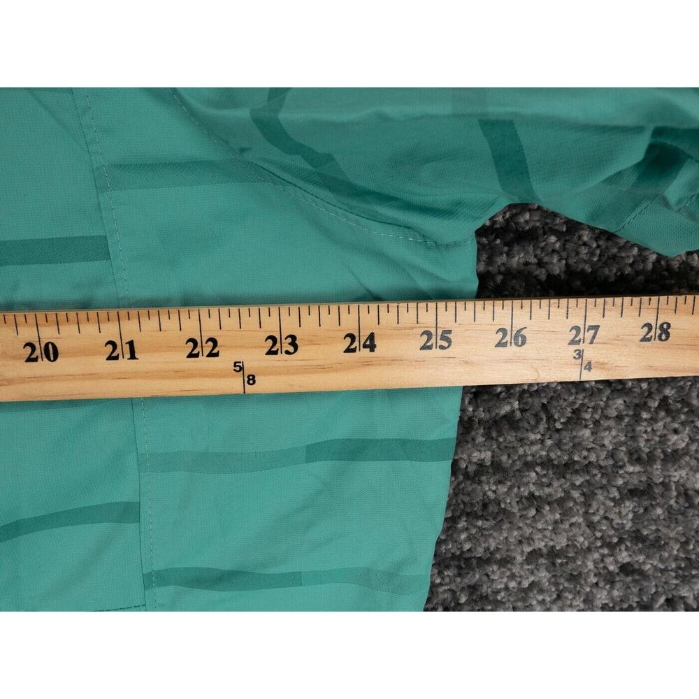 Columbia Shirt Mens XL Green Striped Short Sleeve Vented Omni Shade Outdoors - Picture 7 of 12